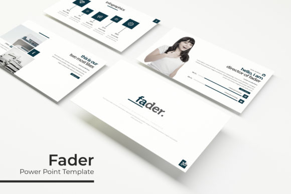 Fader Power Point Template: Design with Impact