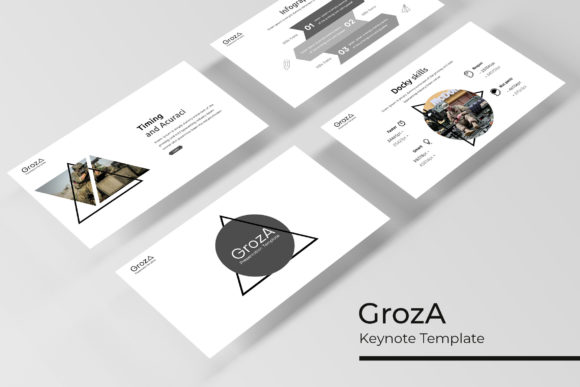 GrozA Keynote Template: Elevate Your Presentations
