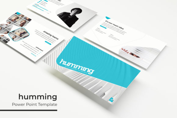 Humming Power Point Template: 150+ Slides for Your Presentations