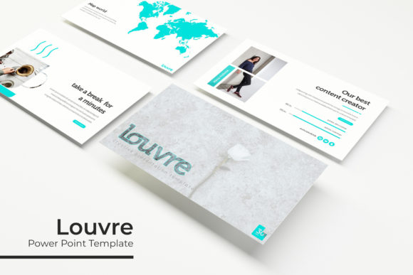 Louvre Power Point Template: Premium Design Flexibility