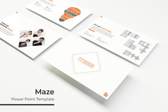 Maze Power Point Template: A Versatile Design Solution