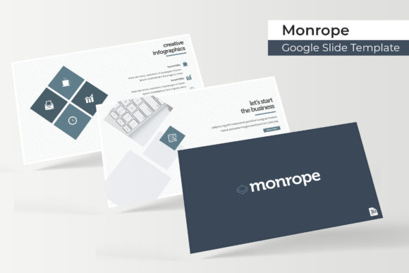Monrope Google Slide Template: Polished & Professional