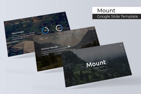 Mount: Modern Google Slides Template for Professional Decks