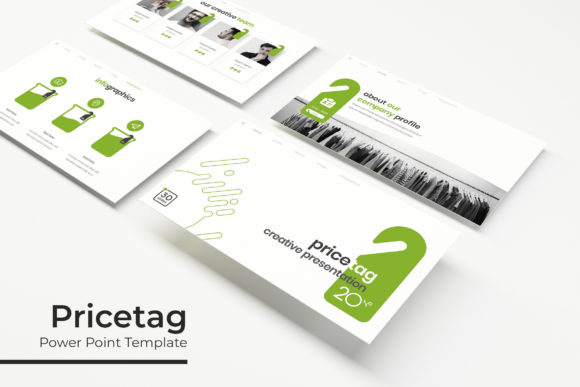 Pricetag Power Point Template: Elevate Your Presentations