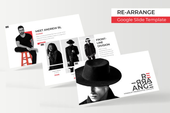 RE-ARRANGE Google Slide Template: A Flexible Design Toolkit