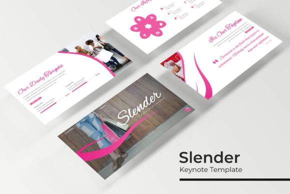 Slender Keynote Template: Modern Presentation Design