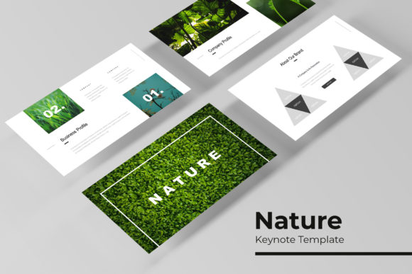 Transform Your Slides with the Nature Keynote Template